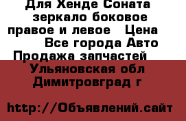 Для Хенде Соната2 зеркало боковое правое и левое › Цена ­ 1 400 - Все города Авто » Продажа запчастей   . Ульяновская обл.,Димитровград г.